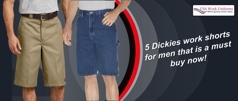 dickies denim work shorts