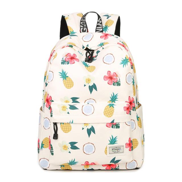 tropical backpack for school