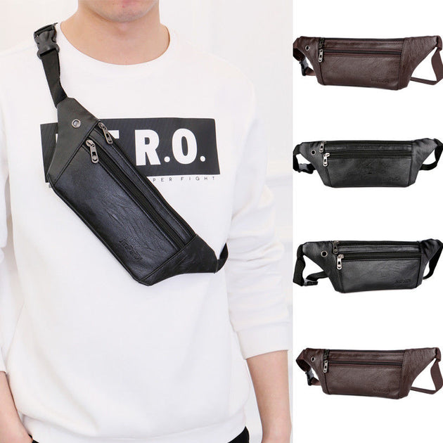 best men's leather fanny pack