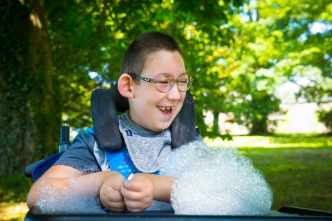 Bubble foam and photoshoot sensory bubbles