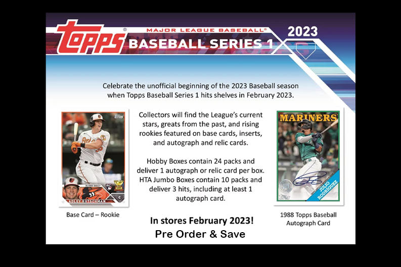 2023 Topps Series 1 One Hobby Box Northwest Sportscards