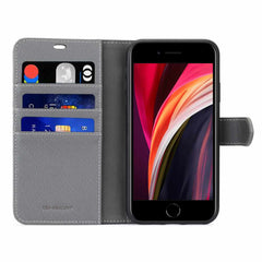 Blu Element 2 in 1 Folio Case Black/Grey for iPhone SE/8/7
