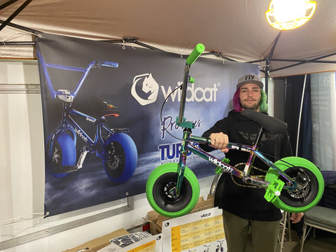 Anthony Bucardo shreds on a Wildcat Mini BMX