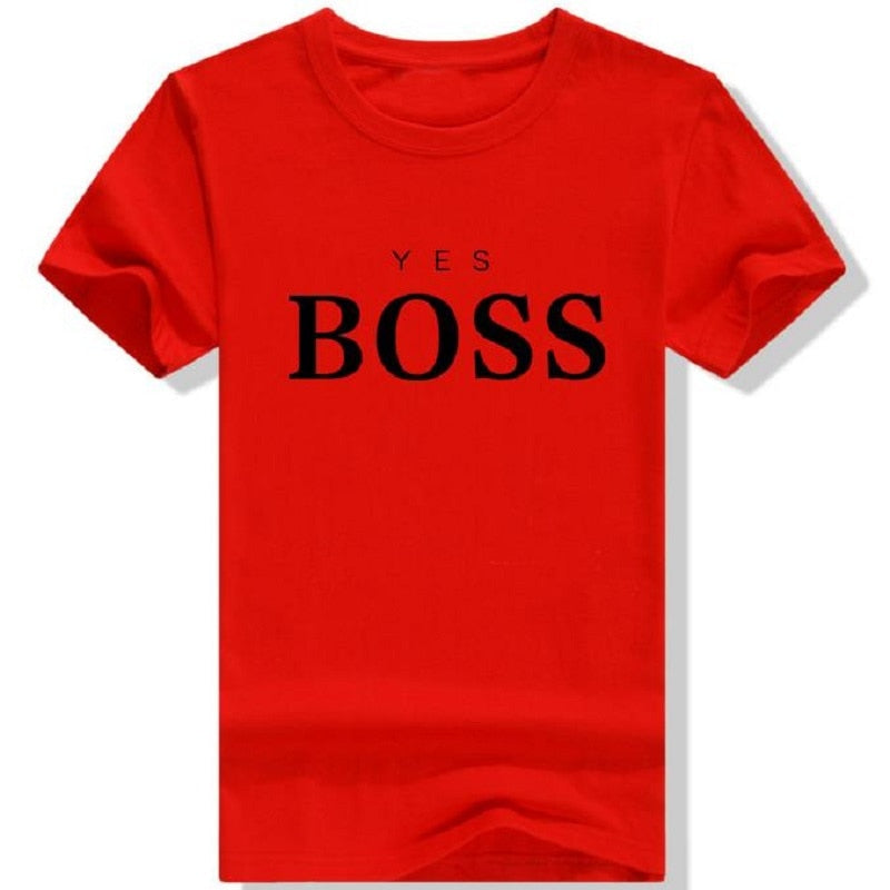 yes boss t shirt