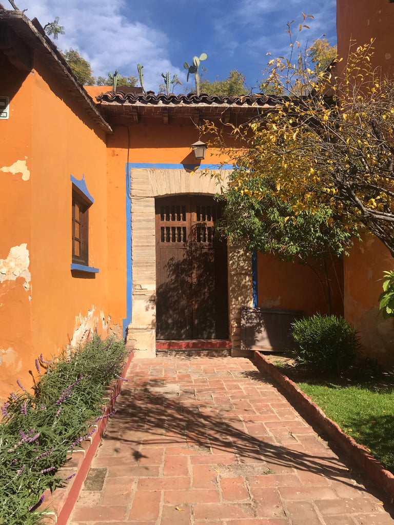 ex-hacienda_san gabriel de barrera_walkway_cactus_tile roof