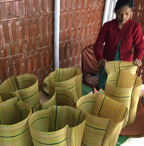 spencer devine_assam_india_market_bags_totes_totepacks_recycled_plastic_made by women_handwoven