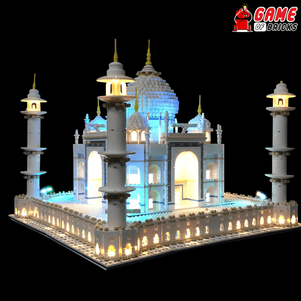 lego architecture taj mahal