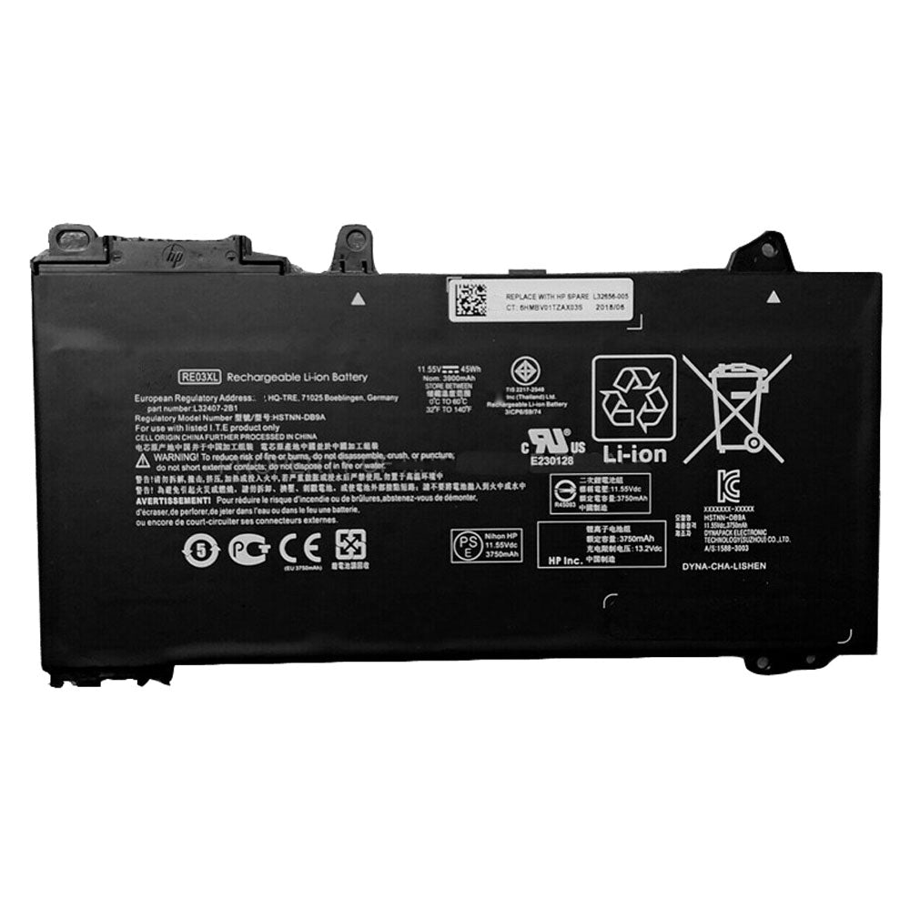 hp notebook replacement battery