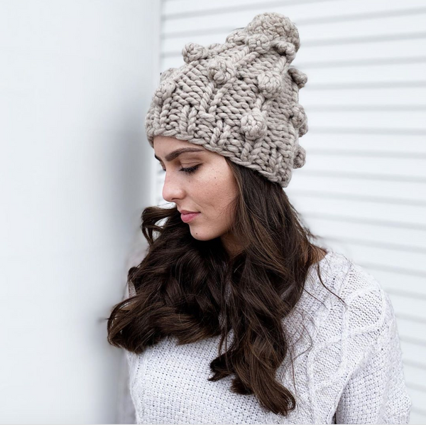 Zima Bobble Hat by Sabina Harnage @caidree