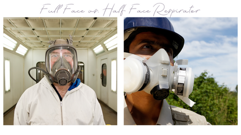 half face vs full face respirator