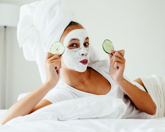 This teen is happy with her ClayLove mask