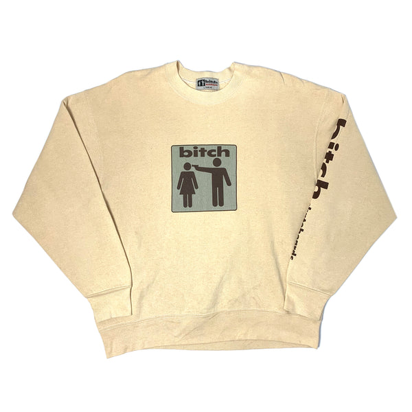 90s bitch skateboards halfzip sweat www.krzysztofbialy.com