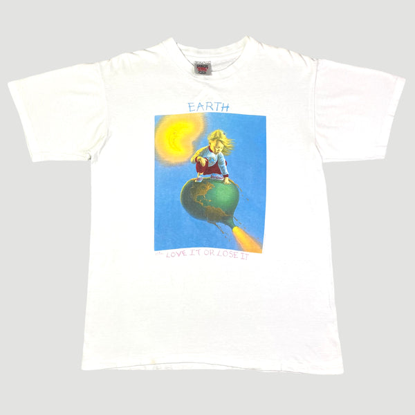 Early 90's 'Earth. Love It Or Lose It' T-Shirt