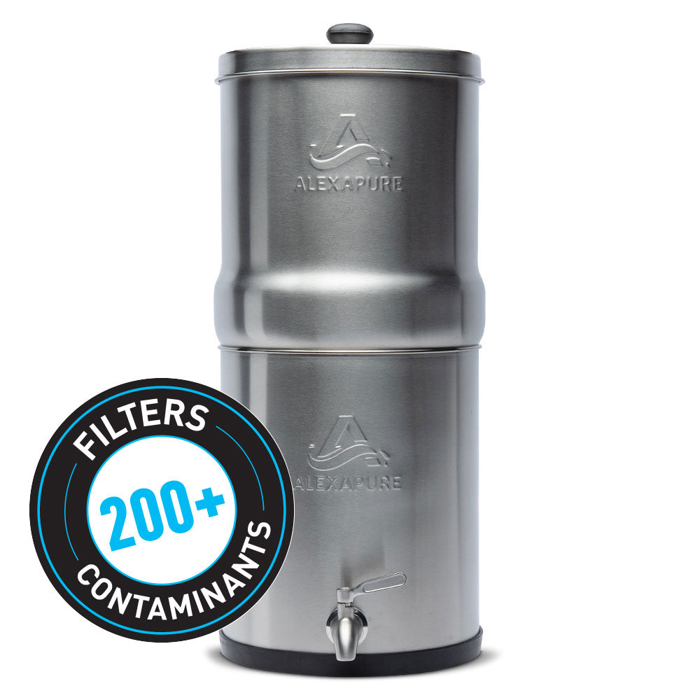 Alexapure Water System | Gravity Fed Water Filtering –