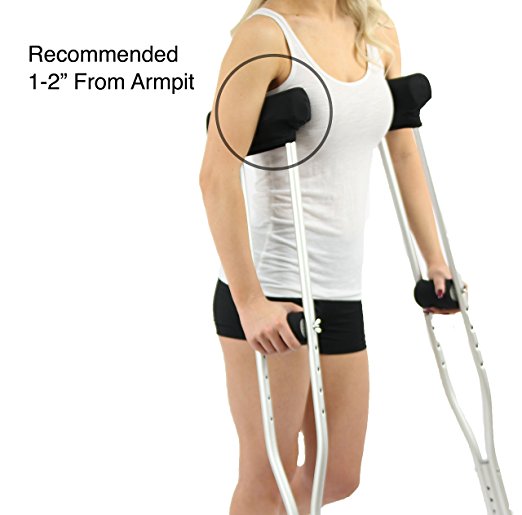 How to adjust crutch pads to crutches