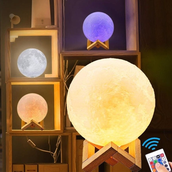 

Moon Color Changing USB Charging LED Night Light