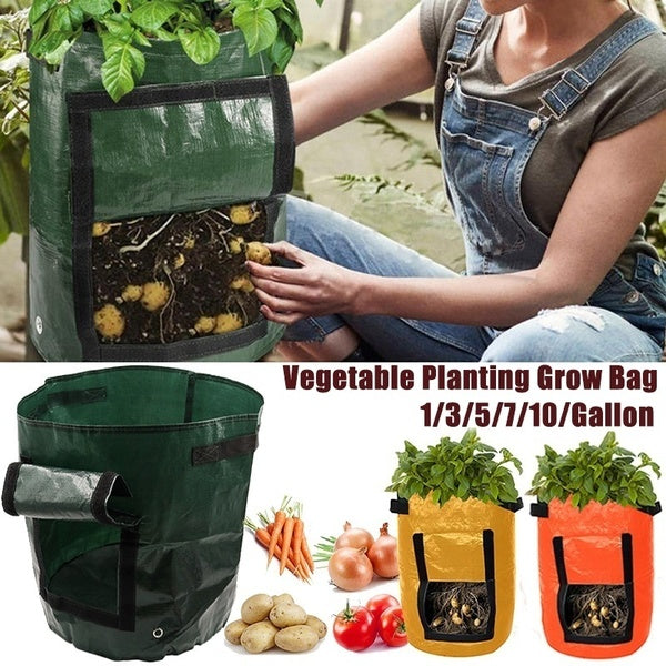 

Grow Bag for Plants and Vegetables (7 gallon. / darkgreen)