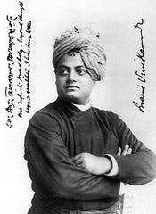 Swami Vivekananda signed and dated 1893