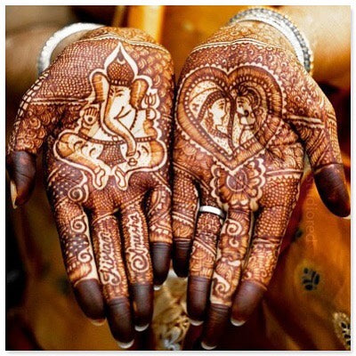 Traditional Henna Art from India