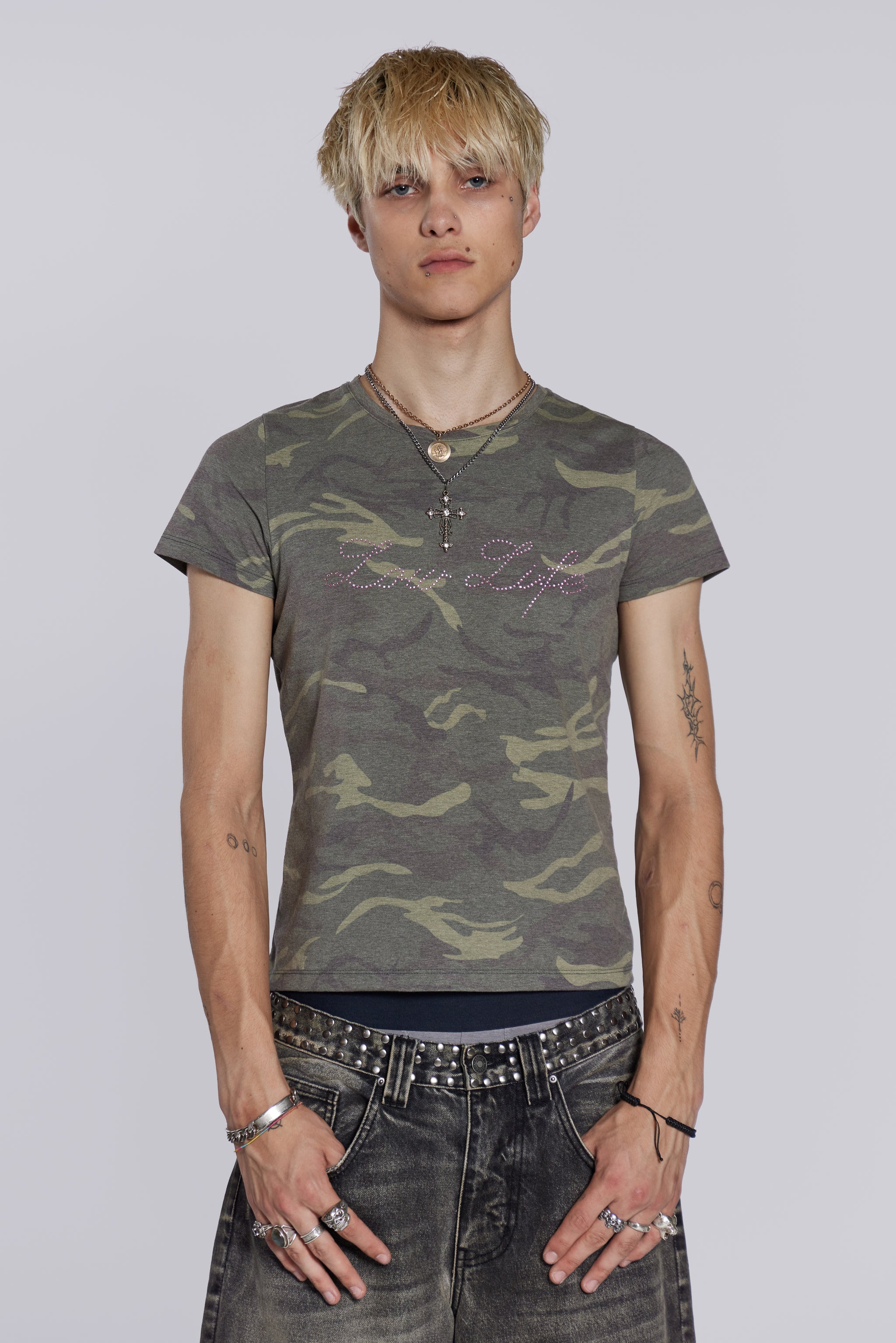 Low Life Camo Tee