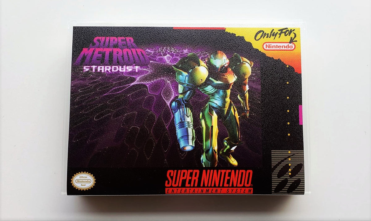 Super Metroid Star Dust - Super Nintendo SNES English Fan Hack – Retro