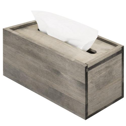 grey tissue box