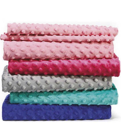 weighted blankets in different colors