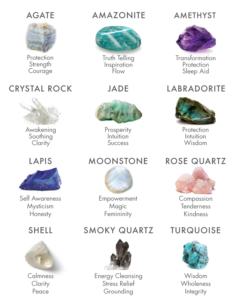 Silver Semi Precious Stone Festival Ring 12 Pack