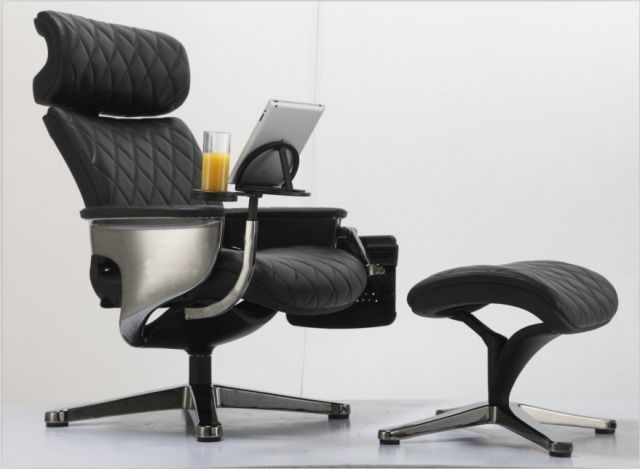 Nuvem Executive Lounge Chair With Notebook Stand Sydney Equip