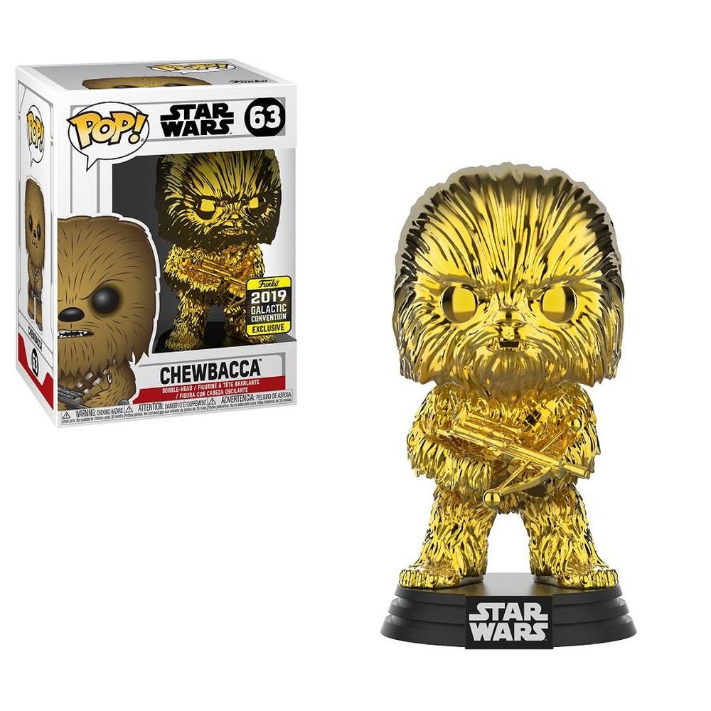 funko pop star wars gold chrome