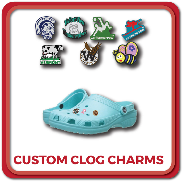 customizable croc charms