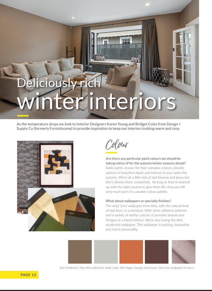 Deliciously Rich Winter Interiors Design Supplyco