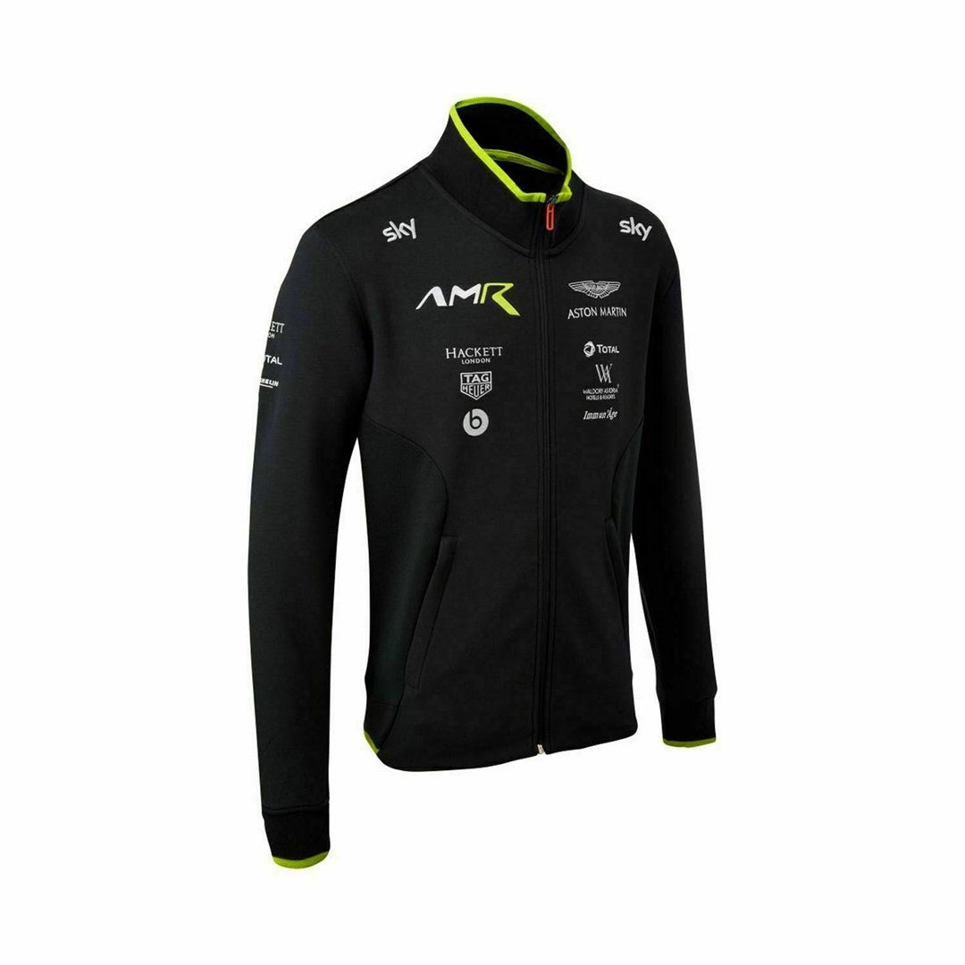 Vendita 2018 Aston Martin Racing Team Uomo Sport T-Shirt Blu Navy Taglie XS-XXXL 