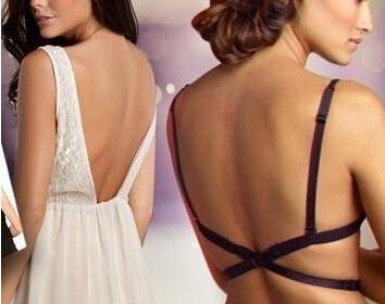 v neck strapless bra