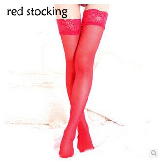 red silk stockings