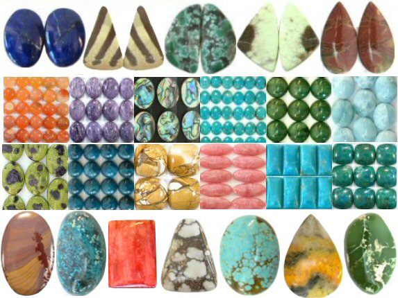 Cabs and Slabs - Undrilled Stones for Metal or Wire Wrapping