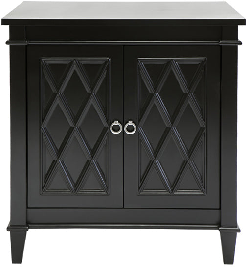 Providence Bedside Cabinet Large Black Interior Collections