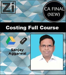 CA Final Costing New Syllabus by CA Sanjay Aggarwal