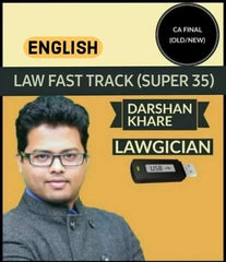 CA Final Law Fast Track by CA Darshan Khare