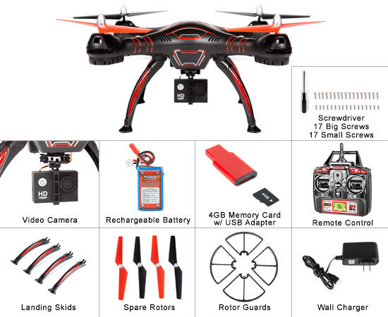 wraith spy drone 4.5 channel