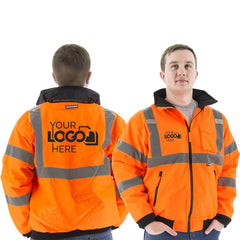 Customize high visibility gear with your logo or text