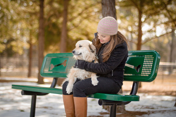 Sit in Parks with your dog