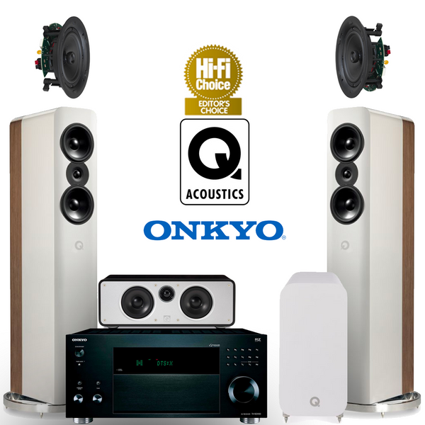 Q Acoustic Onkyo Flagship 5 1 Surround Sound System Avande Connect