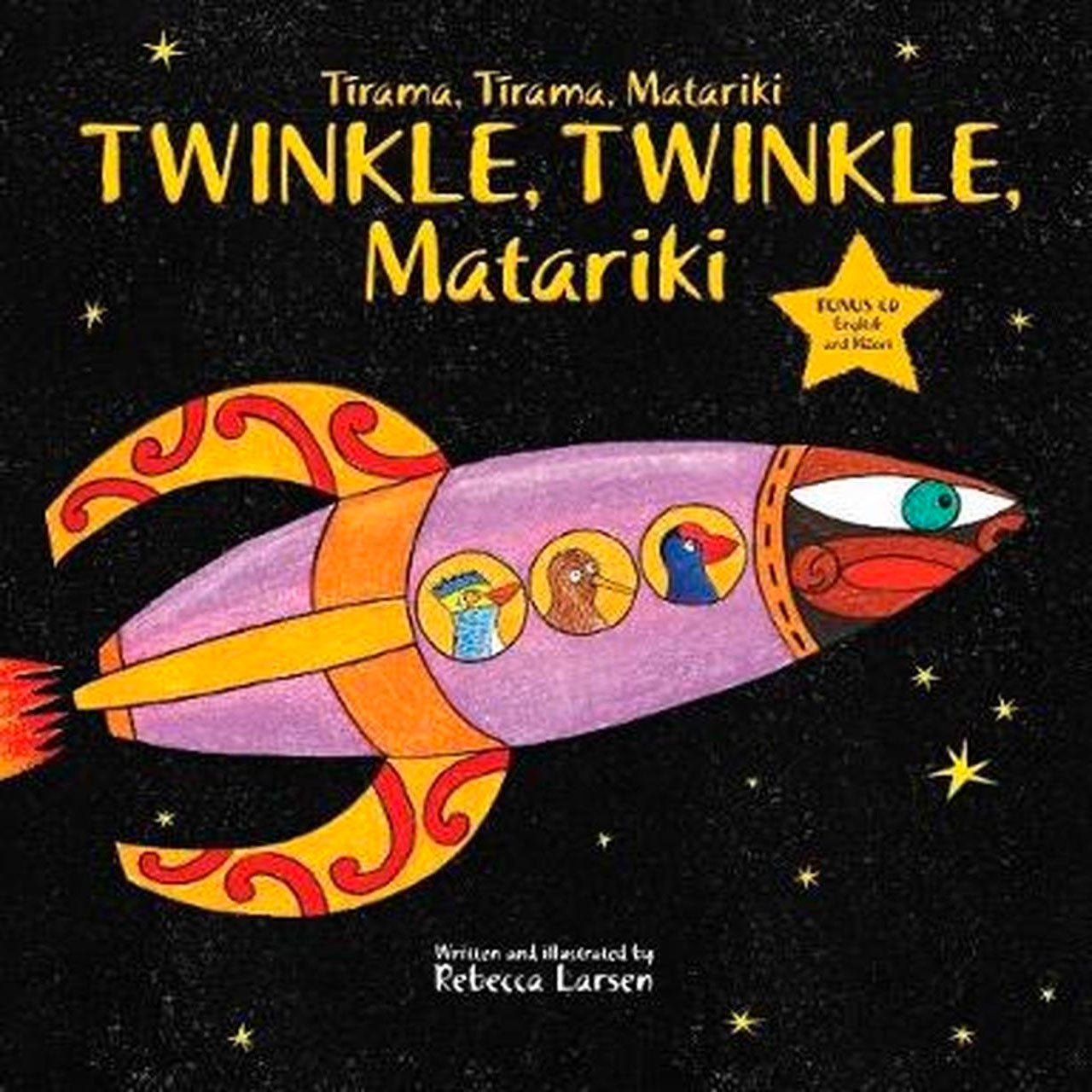 Te Reo Childrens Book | Twinkle Twinkle Matariki - With Bonus CD