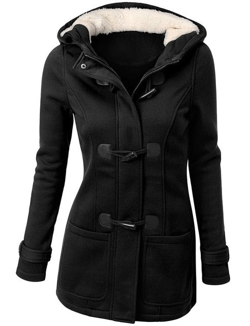 hooded winter jacket womens