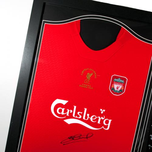 gerrard signed jersey