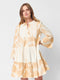 Vida Tie Dye Dress - Maple Sugar