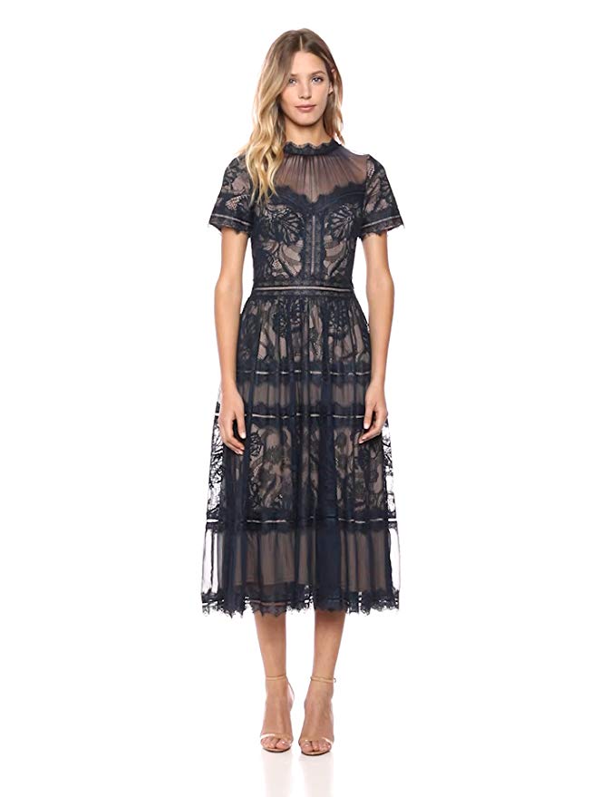 tadashi shoji camilla tea dress