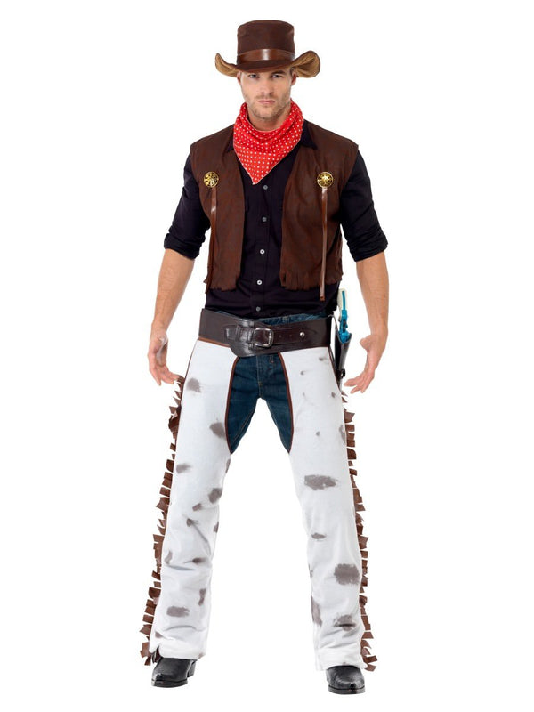 Cowboy Costume Brown Smiffys 4320