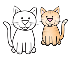 tutoriel dessiner chat facilement